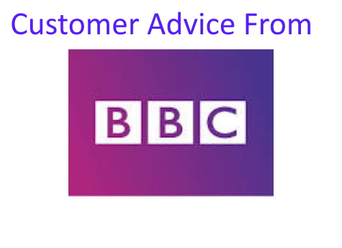 Customer advice from BBC